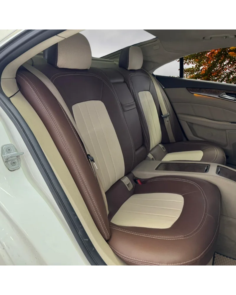 Mercedes-Benz CLS Özel Oto Koltuk Kılıfı - 1.Kalite Deri - Görsel 6