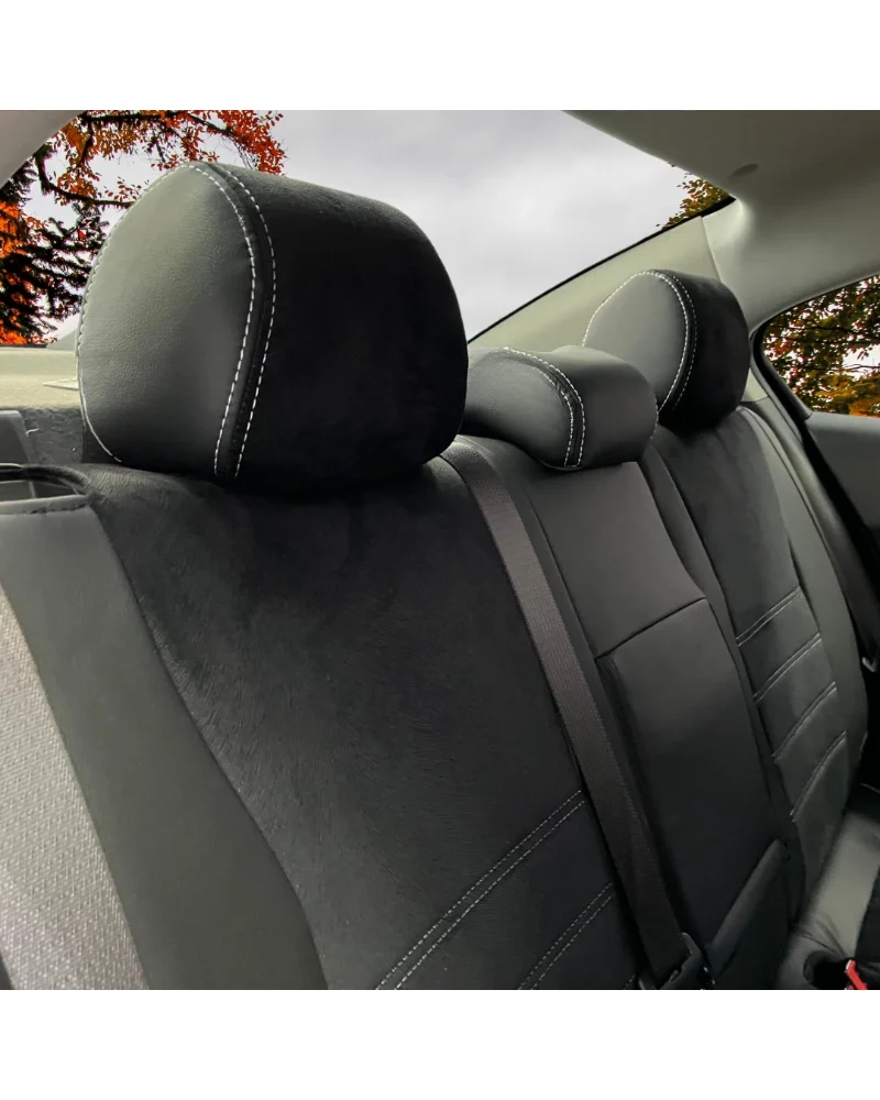 Chevrolet Cruze Özel Oto Koltuk Kılıfı - 1.Kalite Deri Tay Tüyü - Görsel 7