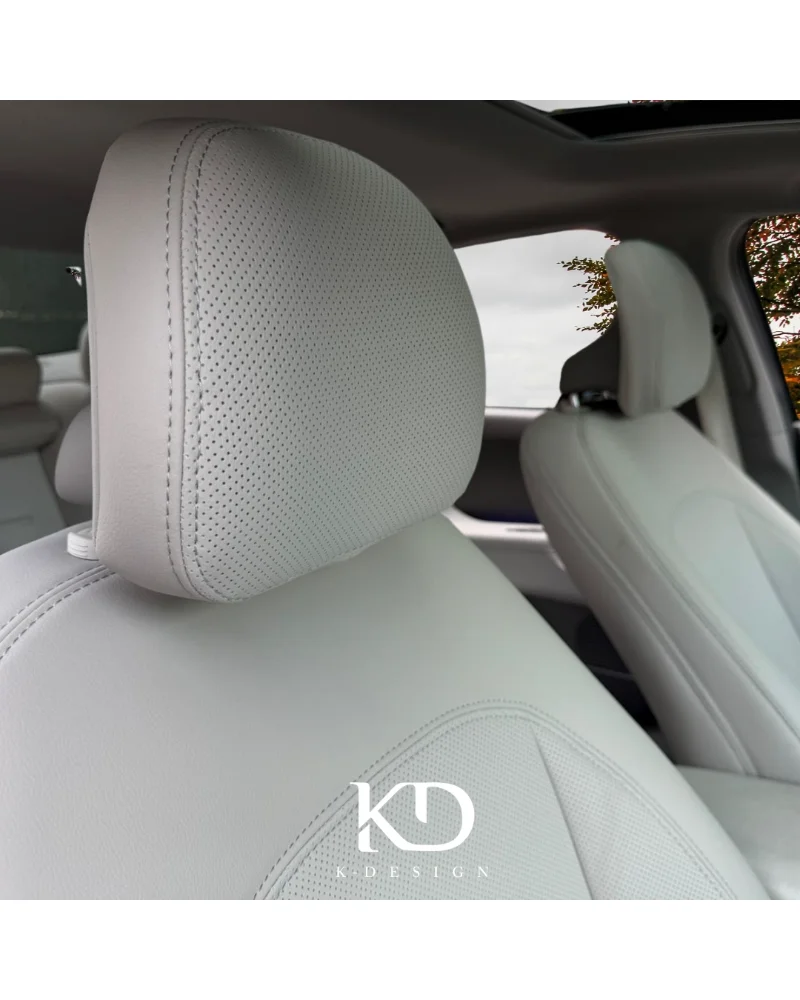 Hyundai Ioniq 6 Özel Oto Koltuk Kılıfı - 1.Kalite Deri - Görsel 8