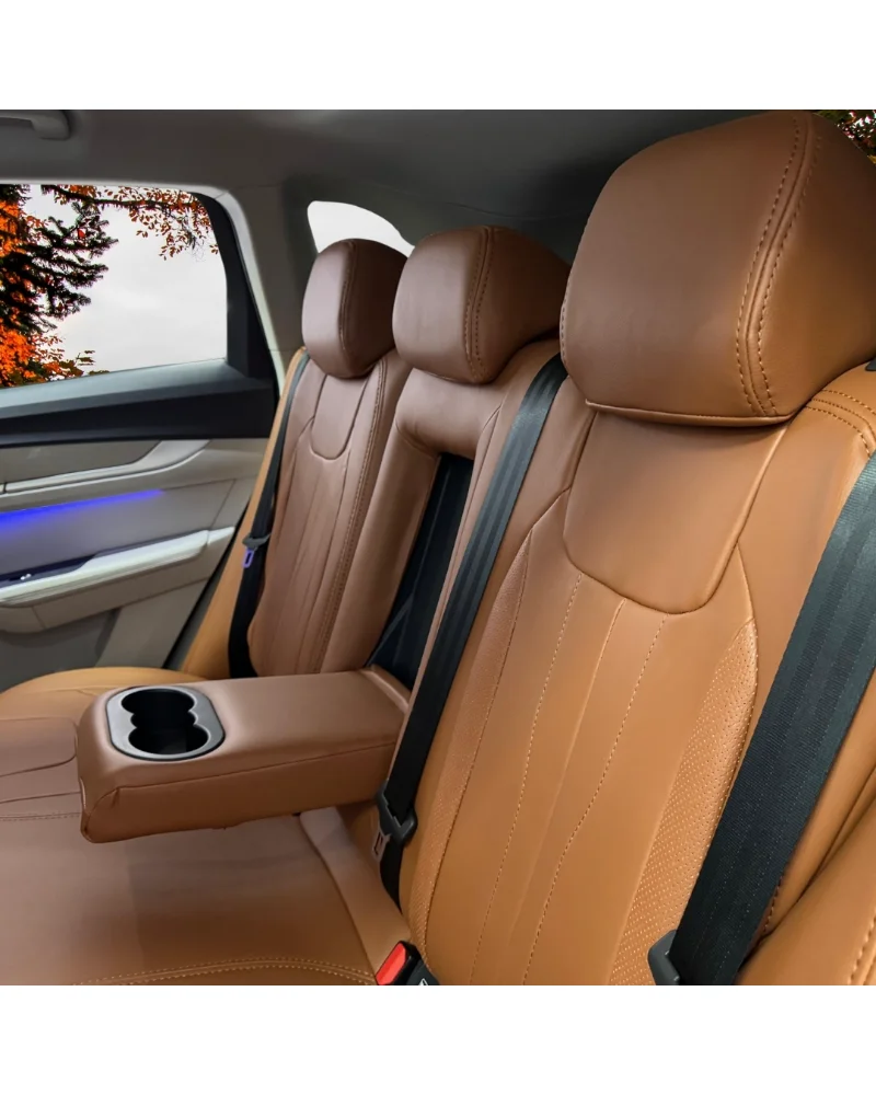 Togg T10X Araca Özel Oto Koltuk Kılıfı - 1.Kalite Deri - Görsel 3