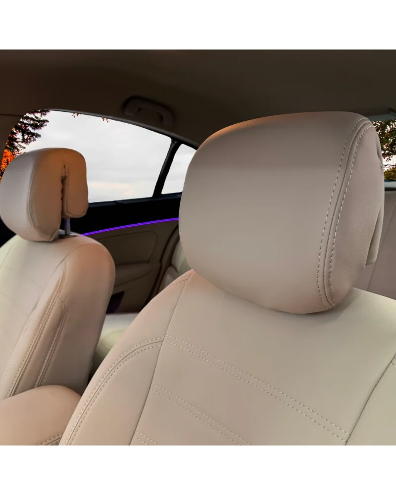 Renault Latitude Araca Özel Oto Koltuk Kılıfı - 1.Kalite Deri - Görsel 2