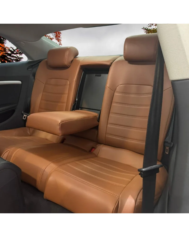 Audi A5 Coupe Araca Özel Oto Koltuk Kılıfı - 1.Kalite Deri - Görsel 3