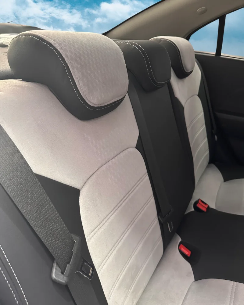 Chevrolet Aveo Özel Oto Koltuk Kılıfı - 1.Kalite Deri Alacantara - Görsel 6