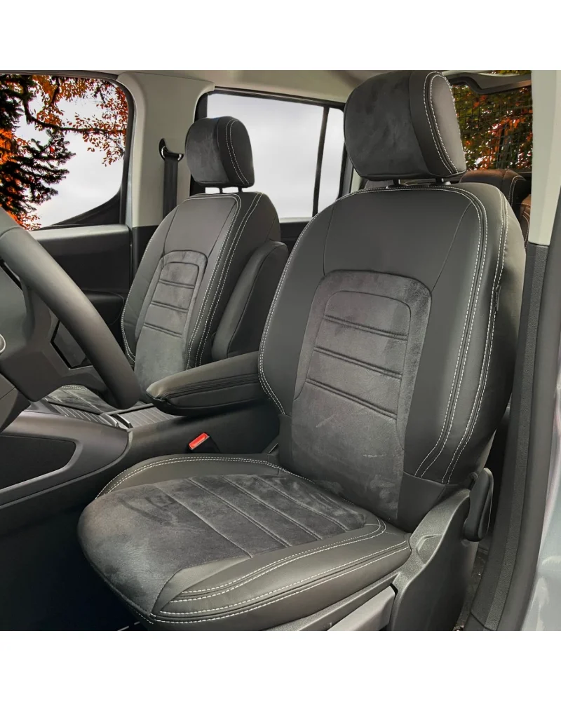 Citroen Berlingo Özel Oto Koltuk Kılıfı - 1.Kalite Deri Tay Tüyü - Görsel 1