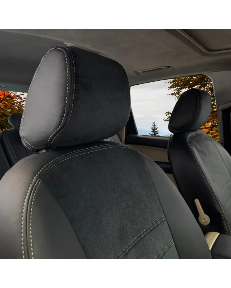 Ford C Max Özel Oto Koltuk Kılıfı - 1.Kalite Deri Tay Tüyü - Görsel 8